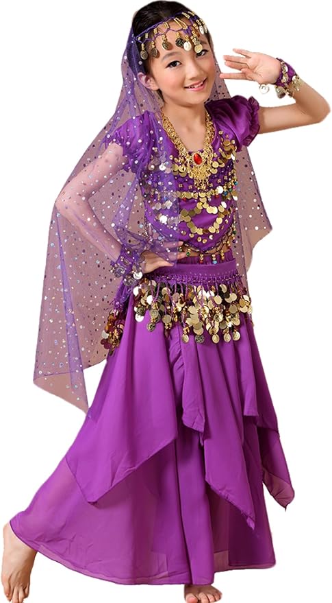 Astage Girls Princess Costume Halloween Clothing Carnival Dress Dance All Sets