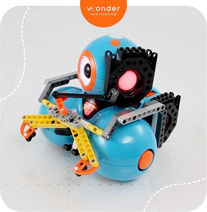 Wonder Workshop – Gripper Kit for Dash Robot for Kids 6+ – Free Programming Stem App – Visualize Your Code, Multicolor