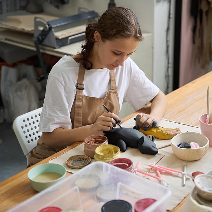 Foam Clay Air Dry Modeling Clay - Moldable Cosplay Soft Clay for Slime Add Ins, Molding Clay for Sculpting with Eva Foam - 300 Gram Gray Air Dry Clay