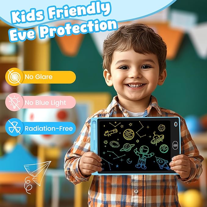 20 Pack LCD Writing Tablet for Kids - Erasable and Reusable Toddler Doodle Board in 8.5 inch, Ideal Drawing Pad for Learning Toy for Ages 3-8, Gift for Girls Boys (20 Pack)