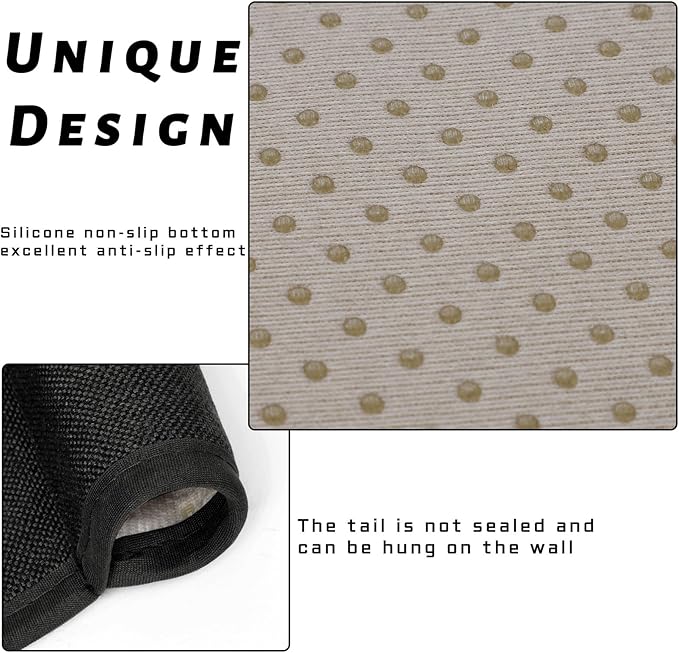 NB Sofa Armrest Organize remote holder bedside caddy organizer with 5 pockets，non-slip couch remote control holder couch armchair caddy accessories (black, 35''x18'')