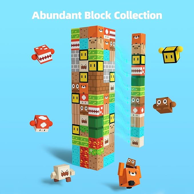 GobiDex Magnetic Blocks Kids Building Toys for Boys Girls 3+, Game-Based Build MagWonder with Magnet Construction Toys, Upgraded STEM Sensory Gift for Christmas Birthday