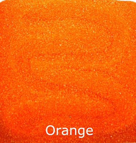 ACTIVA Orange Scenic Colored Sand, 25lb (11.3kg) | Vibrant, Fine Grain Colorfast Sand for Arts & Crafts
