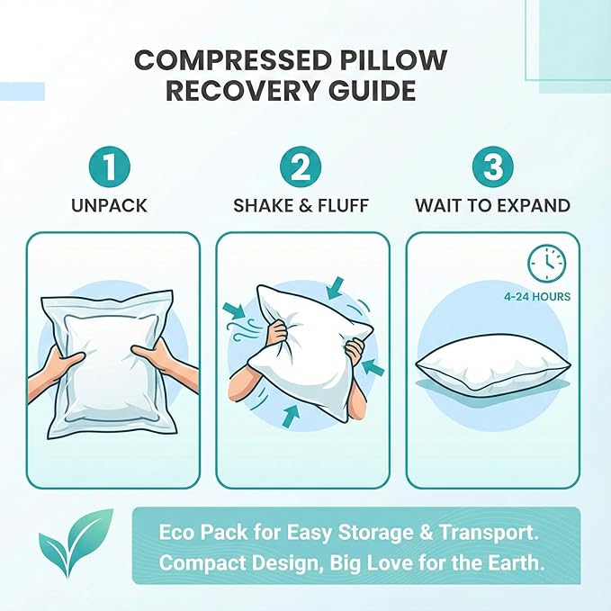 WELBRIT 2PCS Car Pillow for Car Neck Pillow for Driving Seat Lumbar Support Soft Cushion with Extra Filling Accessories Back Support for Travel Nap and Trips Sleeping(Brown, Head)