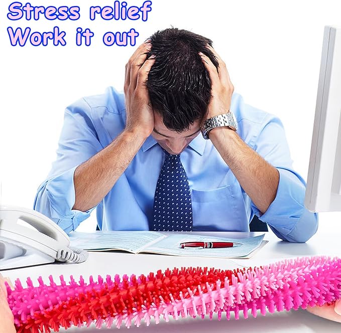 36Pcs Valentine Day's Stretchy Fidget Toy, Sensory Fidgets Toys,Autism Toys Great for Kids Children Adults Stress Relief Party Favors,Valentine's Day Cards Gift