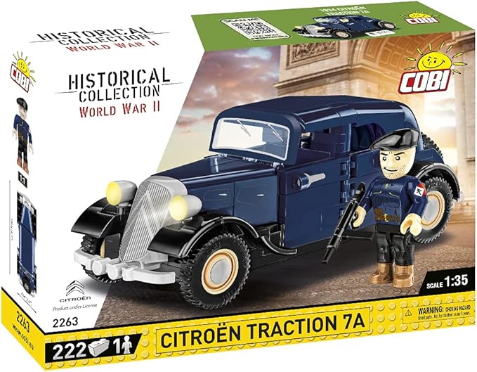 COBI Historical Collection: World War II 1934 Citroen Traction 7A Vehicle