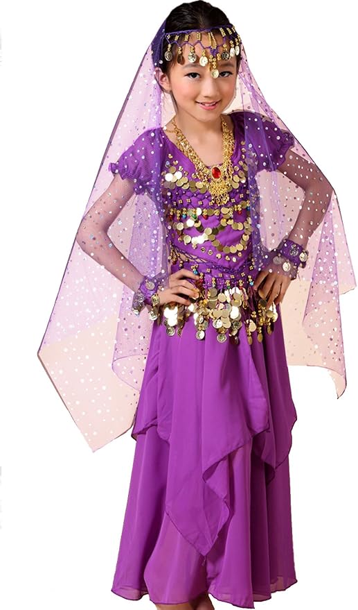 Astage Girls Princess Costume Halloween Clothing Carnival Dress Dance All Sets