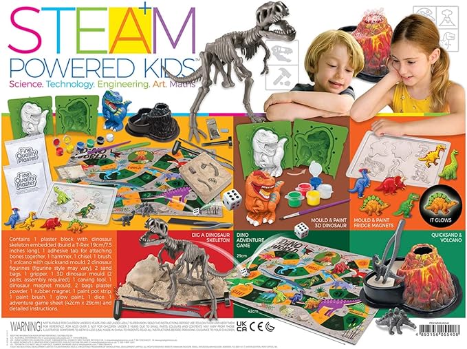 4M | STEAM Powered Kids | Rainbow Unicorns | Giant Unicorn STEAM Projects Kit | Kids Ages 5+