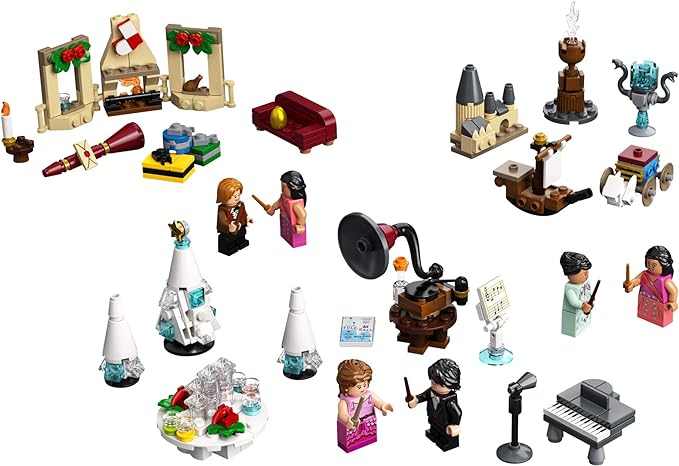 LEGO Harry Potter 2020 Advent Calendar 75981, Collectible Toys from The Hogwarts Yule Ball, Harry Potter and The Goblet of Fire and More, Great Christmas or Birthday Calendar Gift (335 Pieces)
