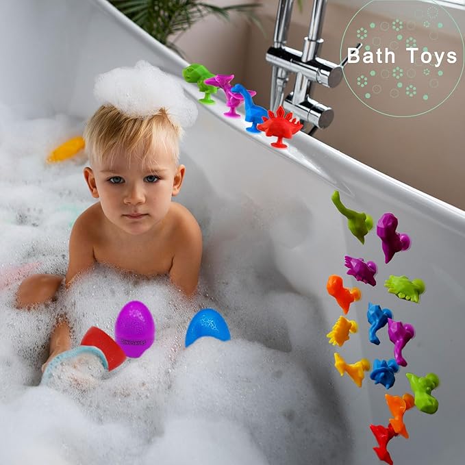 Easter Eggs Counting Dinosaur Egg Toys Matching Games with Sorting Bowls Preschool Learning Activities for Math Color Sorting Educational Sensory STEM Toy for Kids Boys Girls Aged 3+ Years Christmas