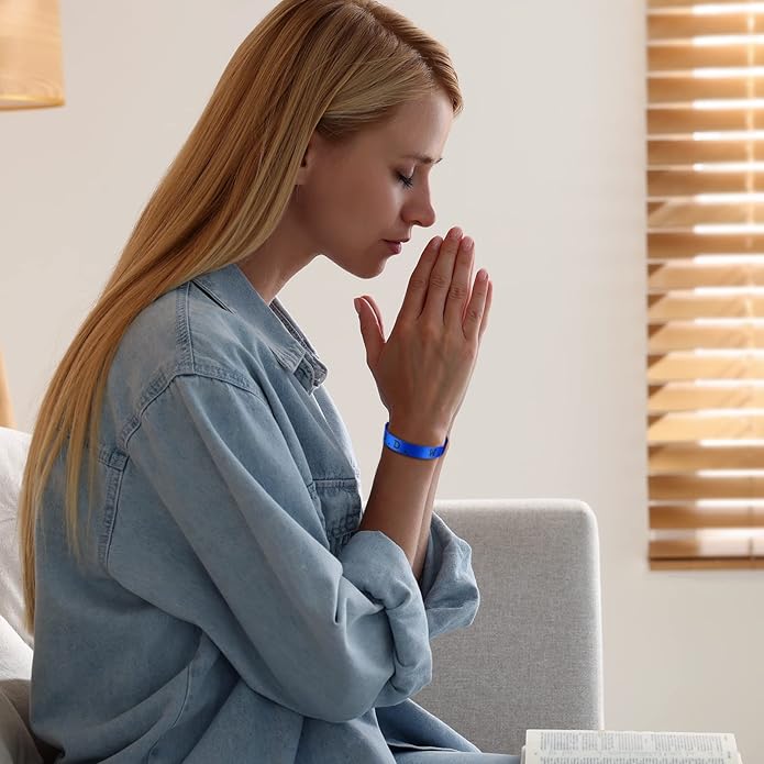 HyDren 100 Pieces Webbing Bracelets What Would Jesus Do Bracelets Christian Jesus Bracelets Religious Charm for Men Women Boys and Girls