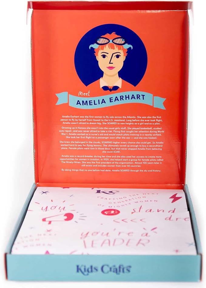 Kids Crafts Soar like Amelia Textured Wall Art Weaving Craft Kit Arts and Crafts DIY Crafts for Girls