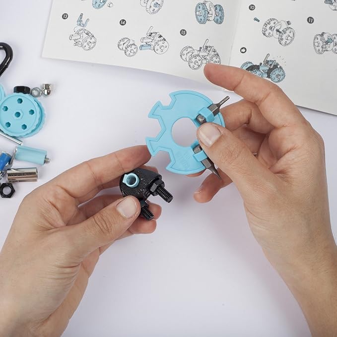 Vehicle Stem Building Toys, Educational Build Your Own Robot Toy for Kids Age 6 7 8 9+ Year Old Boys and Girls, Stem Toys Engineering Kit, Construction Toys Steam Gift