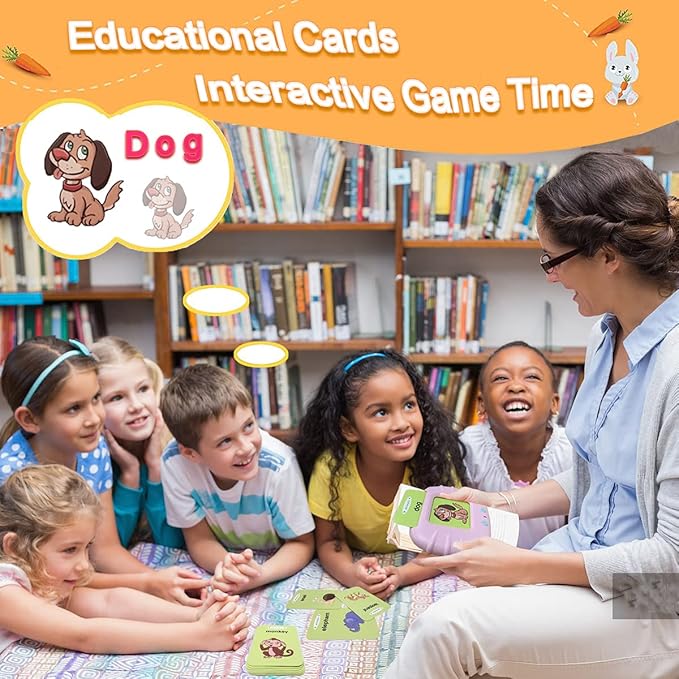 Toys for Ages 2-4 Talking Flash Cards for Toddlers 1-3,Preschool Learning Activities Flashcards,Educational Learning Kids Toys Boys 3-5 Or 3 Year Old Girl Gifts to Promote Speak and Spell (Pink)
