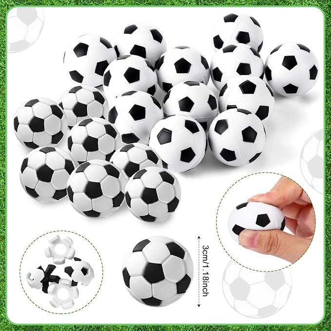 Aoriher 158 Pcs Soccer Party Favors Set Bulk Sport Non Woven Gift Bags Slap Bracelets Mini Bouncy Balls Toy Whistle Keychains Sticker Stampers for Sport Party Supplies(Soccer)