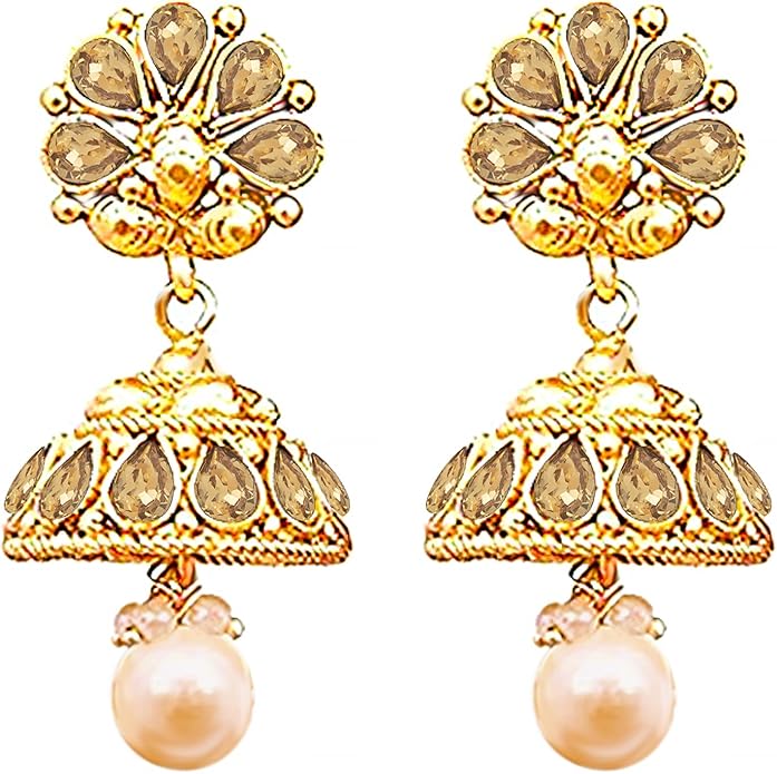 Aheli Wedding Designer Choker Necklace with Jhumki Earrings Maang Tikka Set Ethnic Bollywood Traditional Fashion Stylish Jewelry for Indian Women & Girls