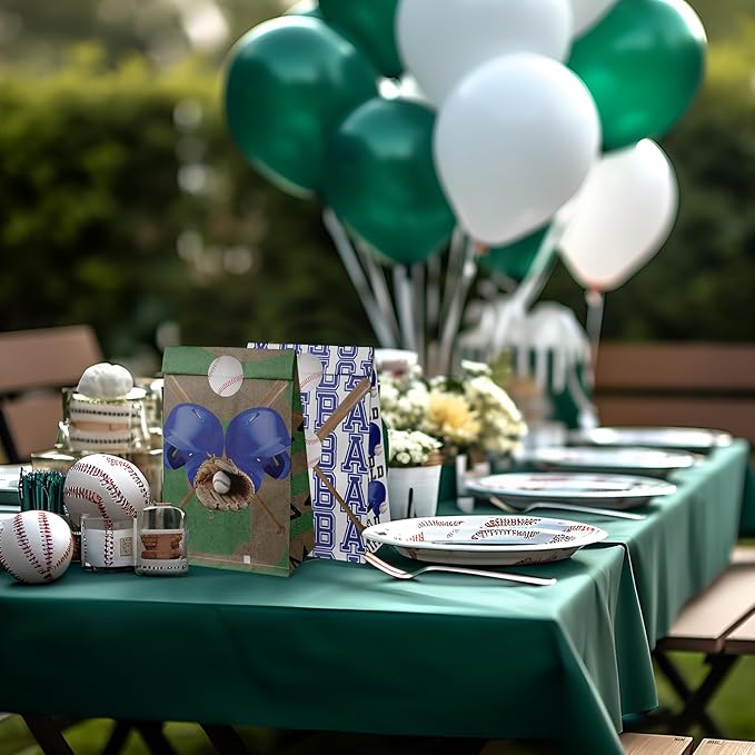 24 Baseball Party Favor Bags Baseball Goodie Bags Baseball Party Favors for Kids Baseball Birthday Party Supplies