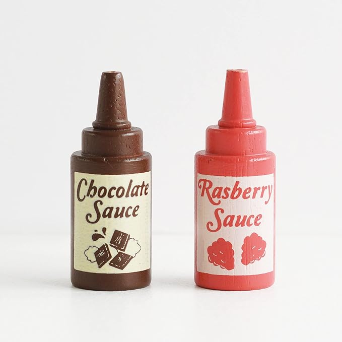 Le Toy Van - Educational Wooden Toy Honeybake Colourful Wooden Carlo's Gelato Pretend Ice Cream Toy | 12 Pieces - Great Role Play Gifts For A Boy Or Girl - 2+ Years