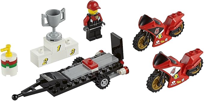 LEGO City Great Vehicles Racing Bike Transporter 60084