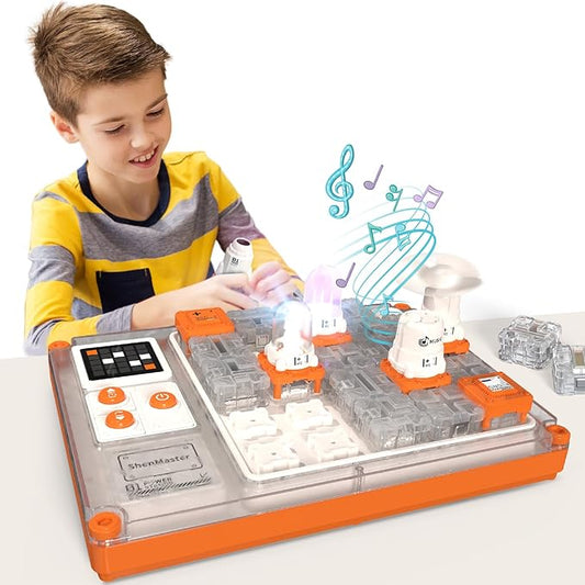 Science Kit for Kids,STEM Toy with 500+ Circuits Projects,Electronic kit for Boys & Girls,Perfect Education Gifts for Age 5+