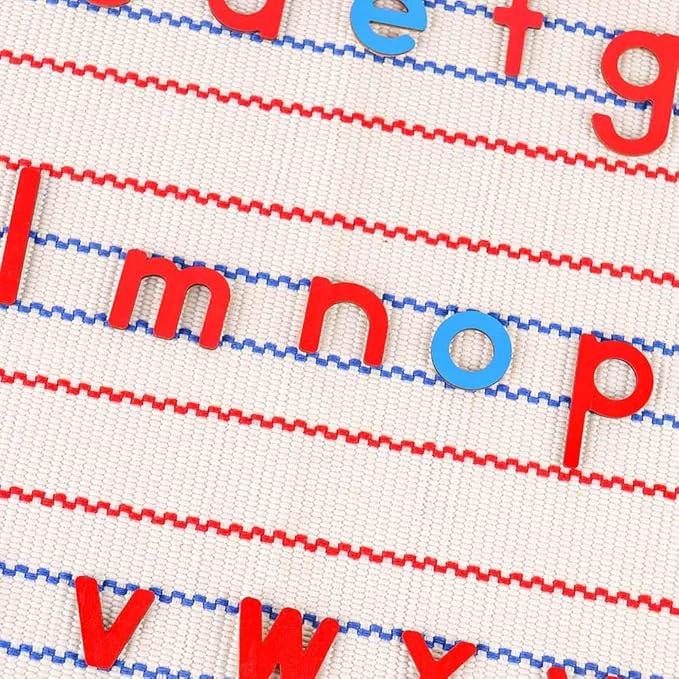 Kghios Montessori Rug Mat for Small Movable Alphabets Letters Montessori Preschool Spelling Learning Language Materials Toys (ONLY MAT)