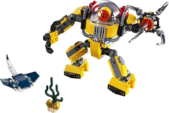 LEGO Creator 3in1 Underwater Robot 31090 Building Kit (207 Pieces)