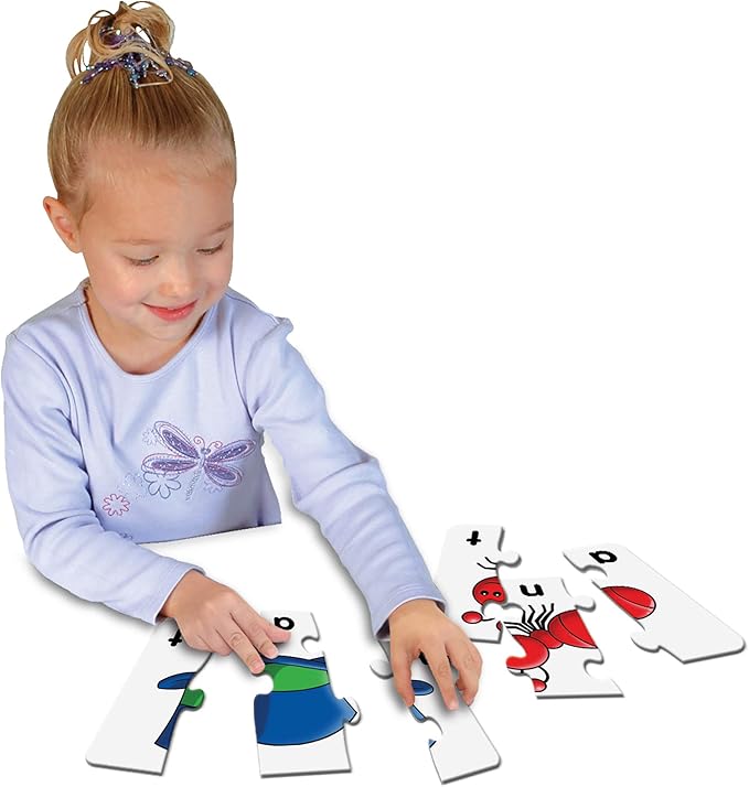 The Learning Journey: Match It! - 3 Letter Words -Spelling Puzzles for Kids Ages 3-5, Learn to Read With Preschool Learning Materials and Learning Games - Award Winning Educational Toys