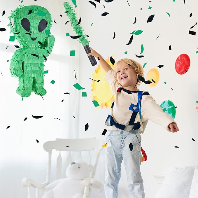 Lewtemi Piñata Party Decorations with Stick Blindfold and Confetti for Party Decorations Centerpiece, Photo Prop, Birthday, Funny Anniversary