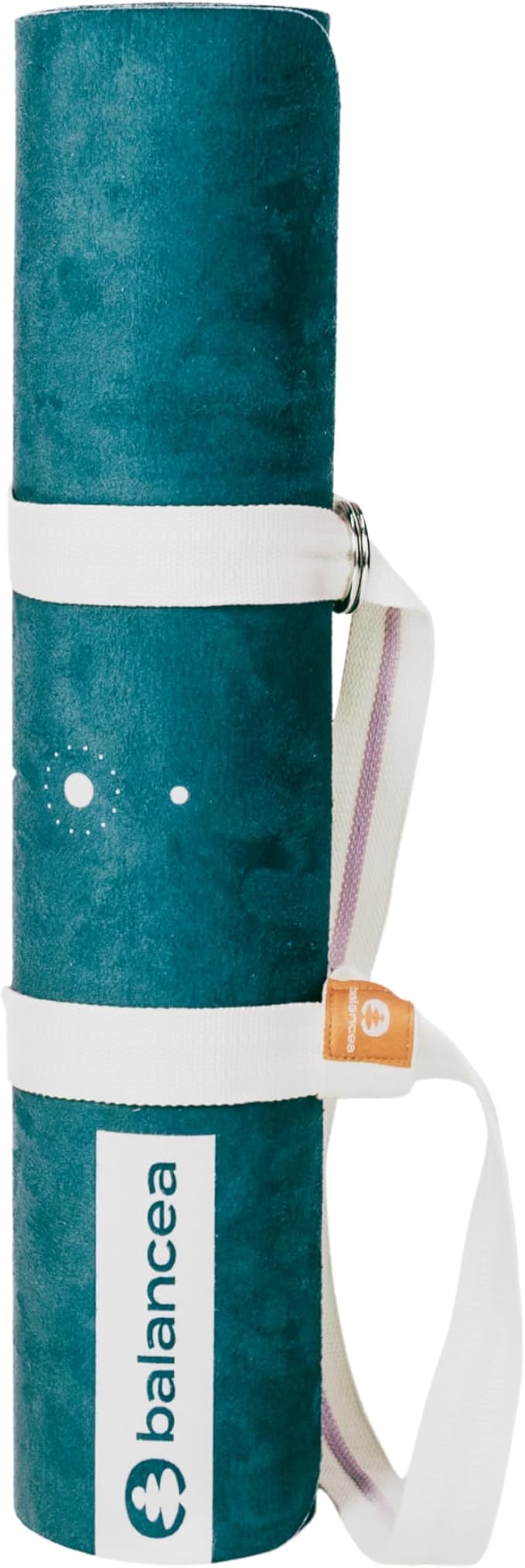 Yoga Mat With Strap 5mm Non Slip Suede & TPE - Eco-Friendly Fitness & Exercise Mat for Home Gym, Pilates, Hot Yoga, and Meditation - Lightweight Durable 72 x 24 inch Workout Mat for Women, Men