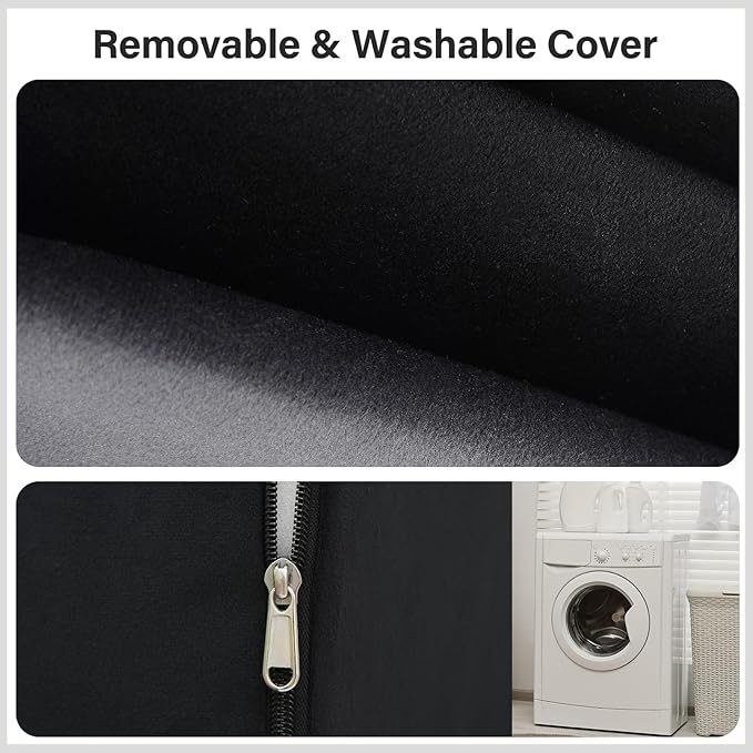 Vekkia 21" Adjustable Reading Pillow – 60° Ergonomic Wedge Backrest, 2 Large Side Pockets, Perfect for Tall Adults, Reading, TV, Gaming, Work, Nursing, Recovery