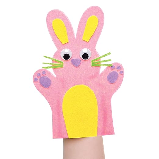 Baker Ross AW111 Pastel Felt Sheets - Pack of 15, Ideal for Cutting, Sticking and Creating in Kids Arts and Crafts Activities