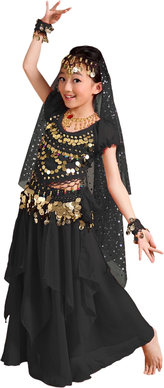 Astage Girls Princess Costume Halloween Clothing Carnival Dress Dance All Sets