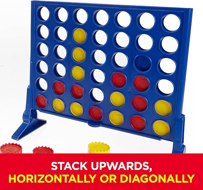 Hasbro Gaming Connect 4 Strategy Board Game for Kids | 2 Players | Easter Gifts for Boys & Girls | Ages 6+ (Amazon Exclusive)
