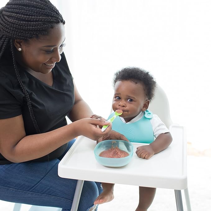 Dr. Brown's Soft-Tip Toddler Spoons with Long Handle for Baby-Led Weaning, BPA Free (Pack of 6)