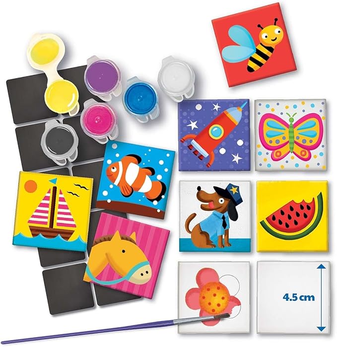 4M Magnetic Mini Tile Art, Art & Crafts DIY Kit, For Boys & Girls Ages 8+
