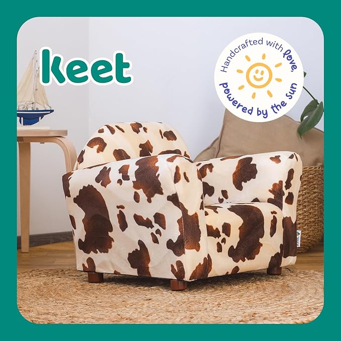 Keet Microsuede Children's Chair, Roundy, Pony