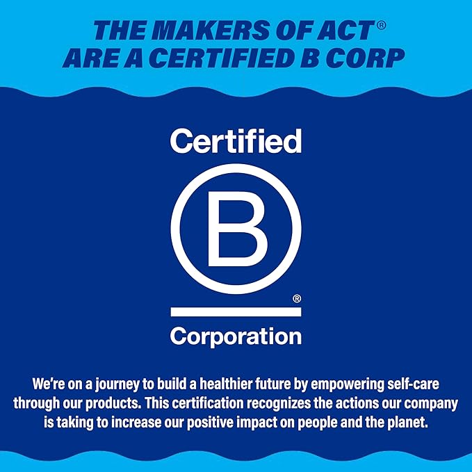 ACT Kids Anticavity Fluoride Rinse Groovy Grape 16.9 fl. oz. Accurate Dosing Cup, Alcohol Free