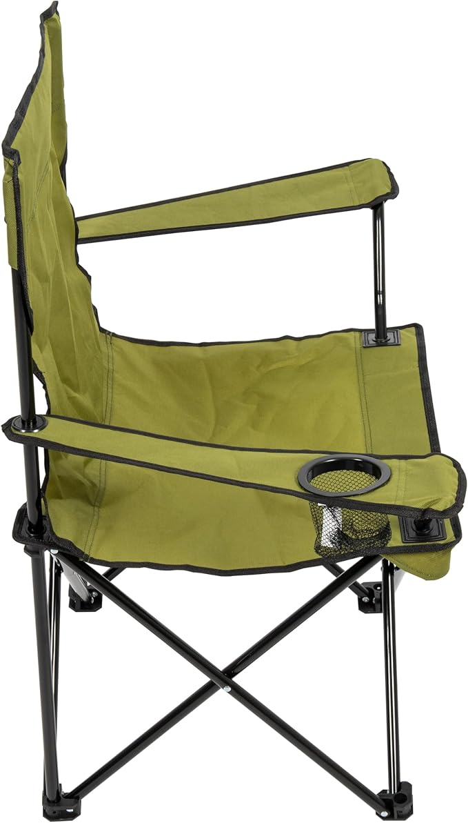 CAMP & GO Portable Max Quad Camping Cup Holders and Carrying Bag Chair