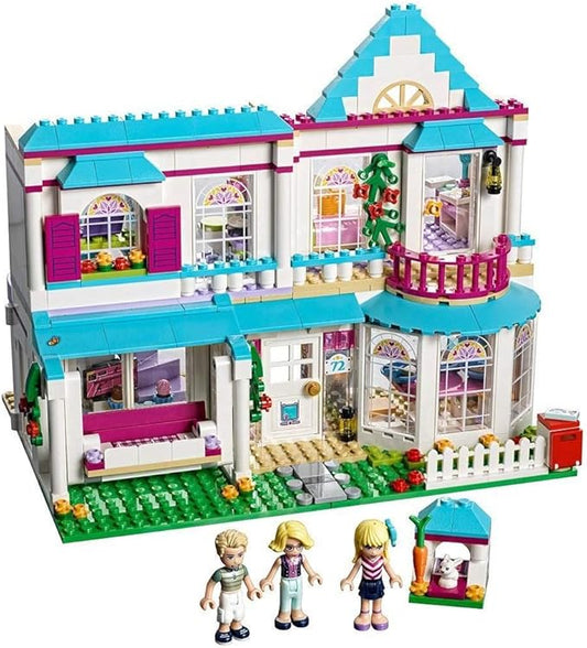LEGO Friends Stephanie's House 41314 Build and Play Toy House with Mini Dolls, Dollhouse Kit (622 Pieces)