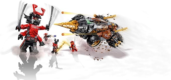 LEGO NINJAGO Legacy Cole’s Earth Driller 70669 Building Kit (587 Pieces)