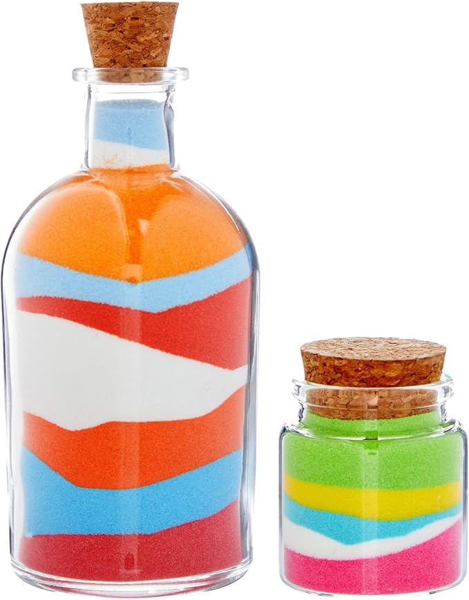 Bright Creations 12 Pack Colored Sand for Crafts, 1.1 lb Bags, Art Refill Kit, DIY Wedding Decorations, Vase Filler, Succulent Terrariums (12 Colors, 13.1 lb Total)