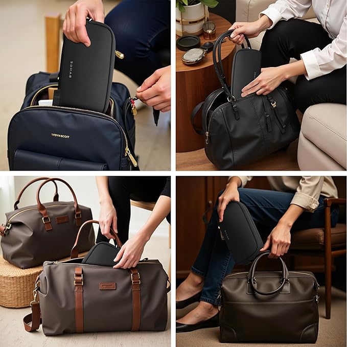 BANGE Travel Organizer Case, Water Resistant Electronics Travel Bag Organizer for Cable, Tech Pouch Accessories Carry Storage for Cord, Phone, Cables, USB Flash Drive, Daily Items