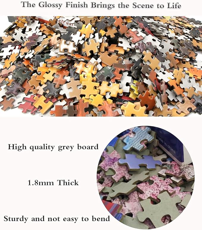 Jigsaw Puzzles 1000 Pieces for Adults 1000 Piece Puzzles for Adults and Kids (Cute Pet Dog)