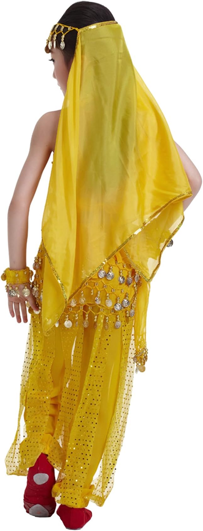 Astage Kids Princess Girl Indian Belly Dance Costume Cosplay Bollywood Ornaments