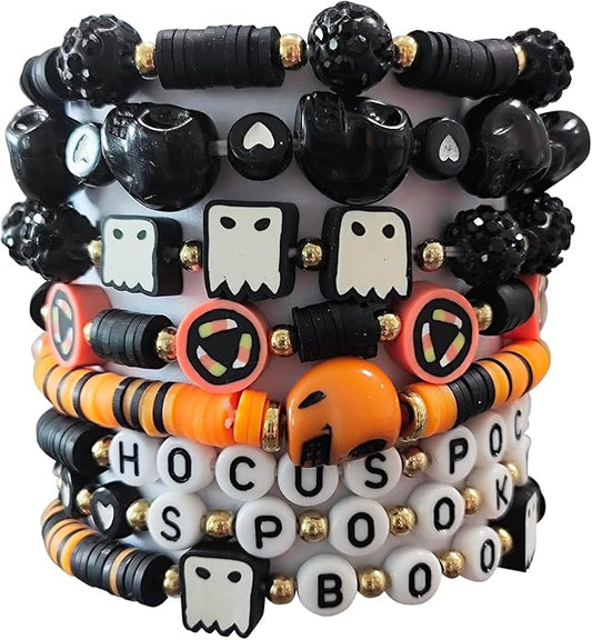 Bracelets Sets for Girls,Friendship Bracelet,Colorful Stretch Friendship Bracelets Gift for Girl Party Favors