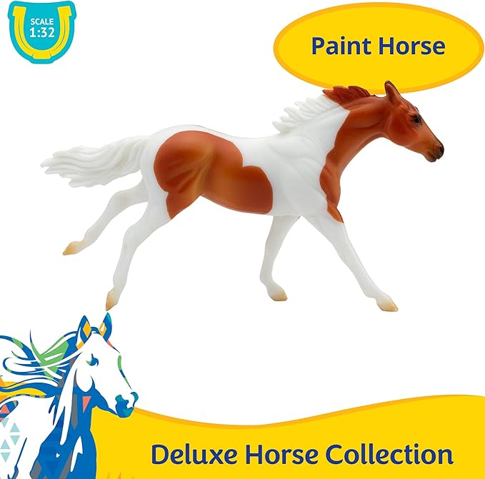 Breyer Stablemates Deluxe Horse Collection - 8 Figures, 1:32 Scale, 3.75"x2.5", Model #6058