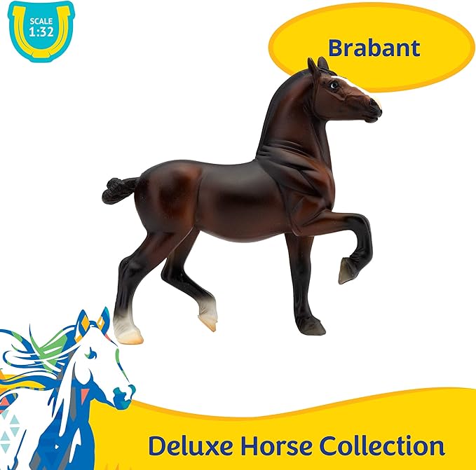 Breyer Stablemates Deluxe Horse Collection - 8 Figures, 1:32 Scale, 3.75"x2.5", Model #6058