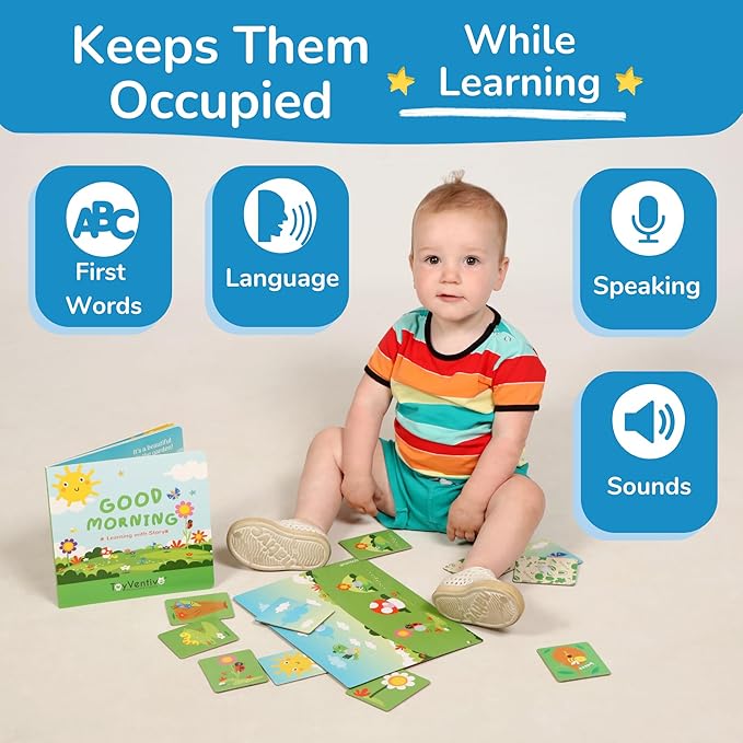 Baby,Toddler Learning Activities,Board Books,Flash Cards,and Toys for Infant Girls & Toddlers Ages 0-6,8,12,15,18M+,24 Months olds, Birthday Girl Gifts for Age 1+,2 Year Old