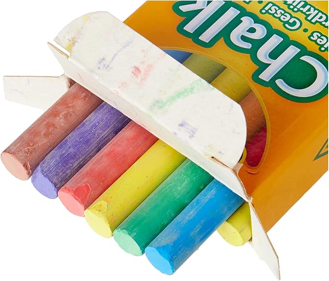 Crayola - Anti Dust Assorted Chalk