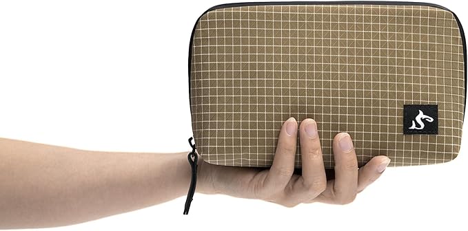 SIMTOP Cord Organizer Travel Small Tech Bag Pouch Case for Cords, Charger, Hard Drive, Power Bank – Water-Resistant Electronics Organizer, Small Portable Gadget Case for Travel